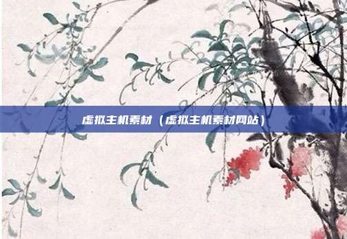 虚拟主机素材（虚拟主机素材网站）