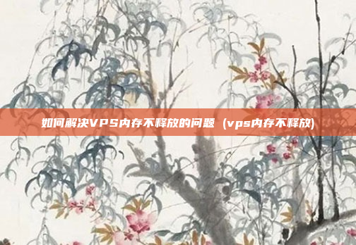 如何解决VPS内存不释放的问题 (vps内存不释放)