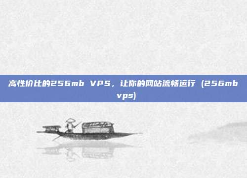 高性价比的256mb VPS,让你的网站流畅运行 (256mb vps)