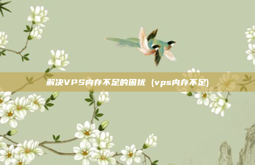 解决VPS内存不足的困扰 (vps内存不足)