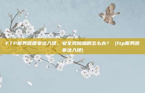 FTP服务器遭非法入侵,安全风险加剧怎么办? (ftp服务器非法入侵)