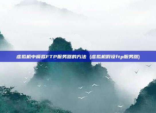虚拟机中模拟FTP服务器的方法 (虚拟机假设ftp服务器)