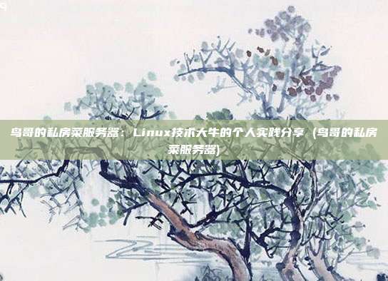 鸟哥的私房菜服务器:Linux技术大牛的个人实践分享 (鸟哥的私房菜服务器)