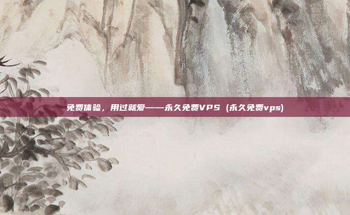 免费体验，用过就爱——永久免费VPS (永久免费vps)