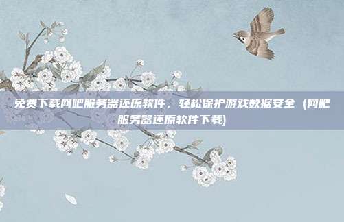 免费下载网吧服务器还原软件，轻松保护游戏数据安全 (网吧服务器还原软件下载)