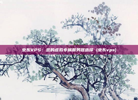 京东VPS：您的虚拟专属服务器选择 (京东vps)