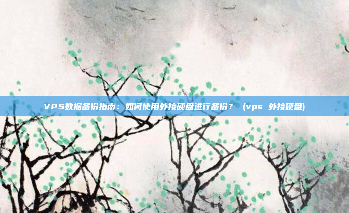 VPS数据备份指南:如何使用外接硬盘进行备份? (vps 外接硬盘)