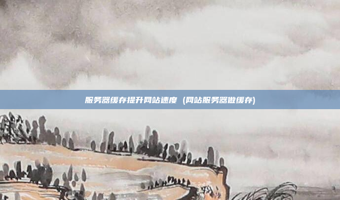 服务器缓存提升网站速度 (网站服务器做缓存)